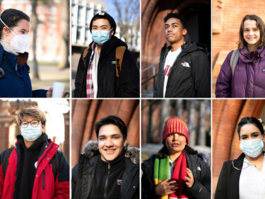 grid of nine student portraits.