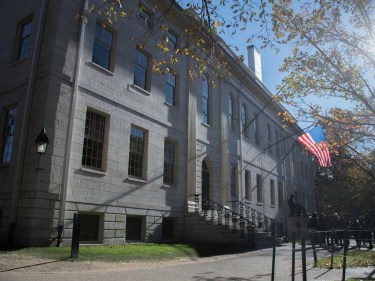 White brick building against a
