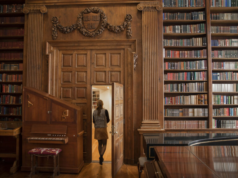 The library of Dunster House