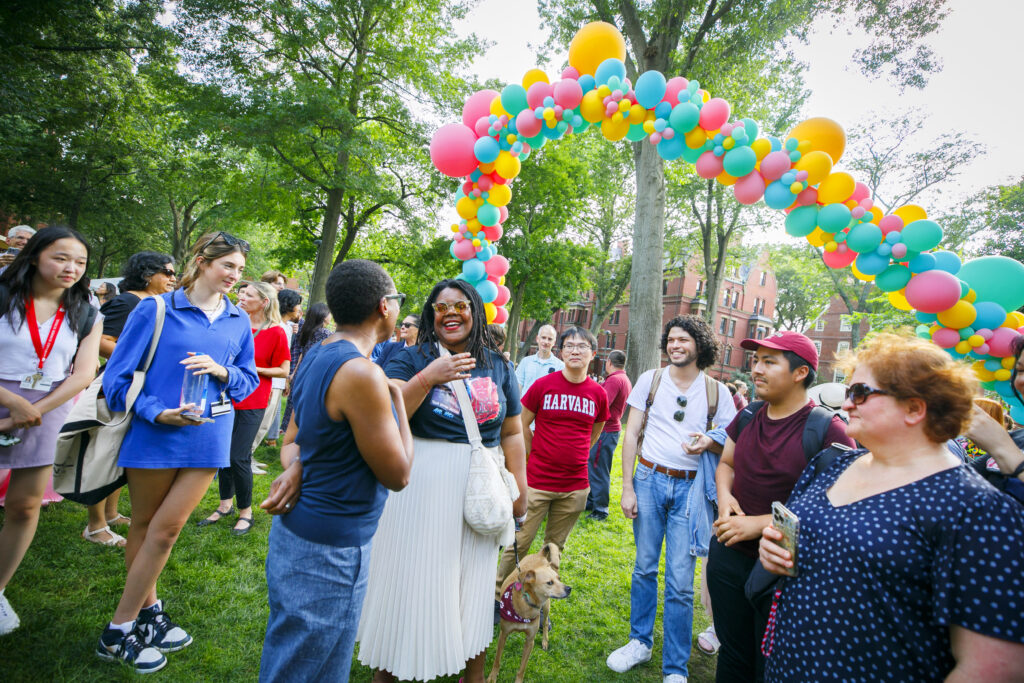 Claudine Gay as an ice cream social