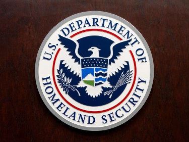 The seal for the Department of Homeland Security