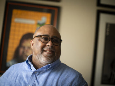 Lawrence Bobo in his office