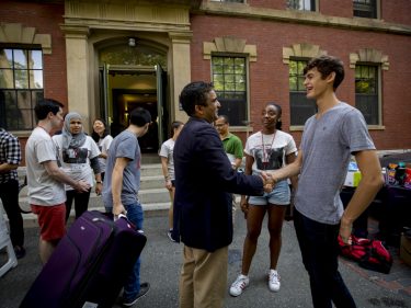 First years moving into the dorms