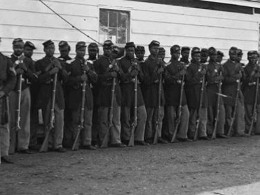 African American soldiers from the civil war