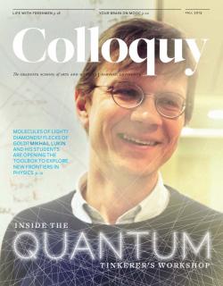 A magazine cover about quantum