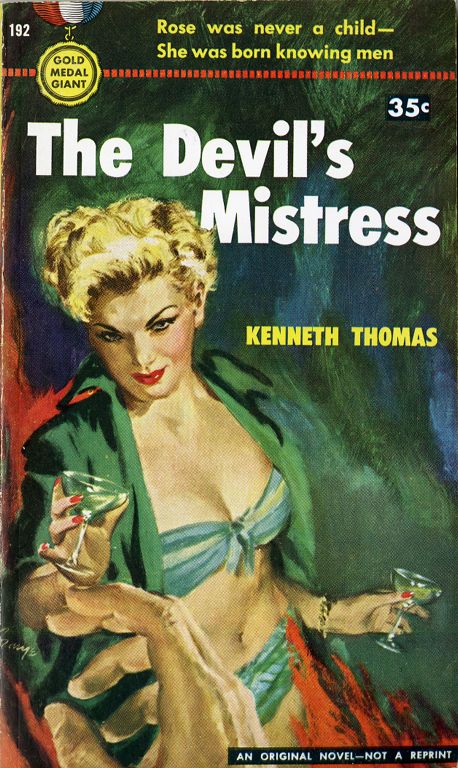 A book cover of "The Devil's Mistress"