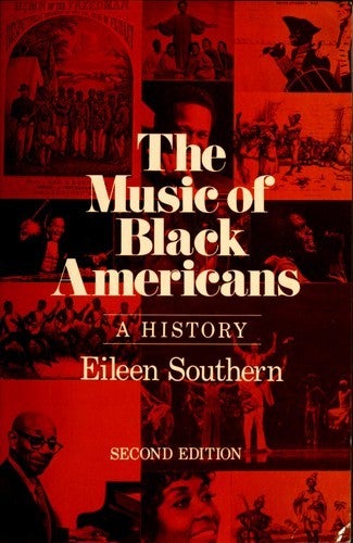 A book cover that says "The Music of Black Americans"