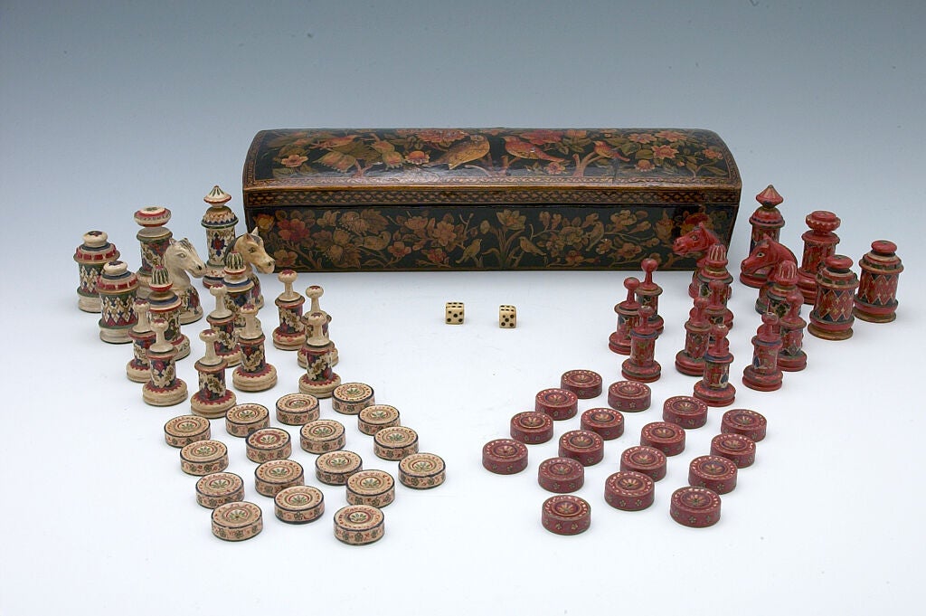A fancy chess set