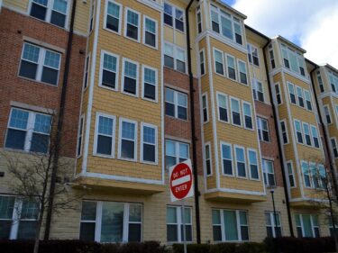 An apartment building